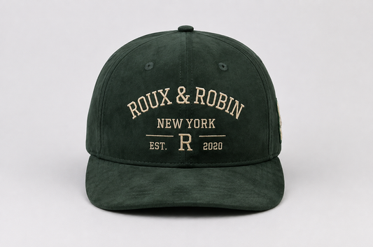 Preorder-Central Park Green Suede Hat