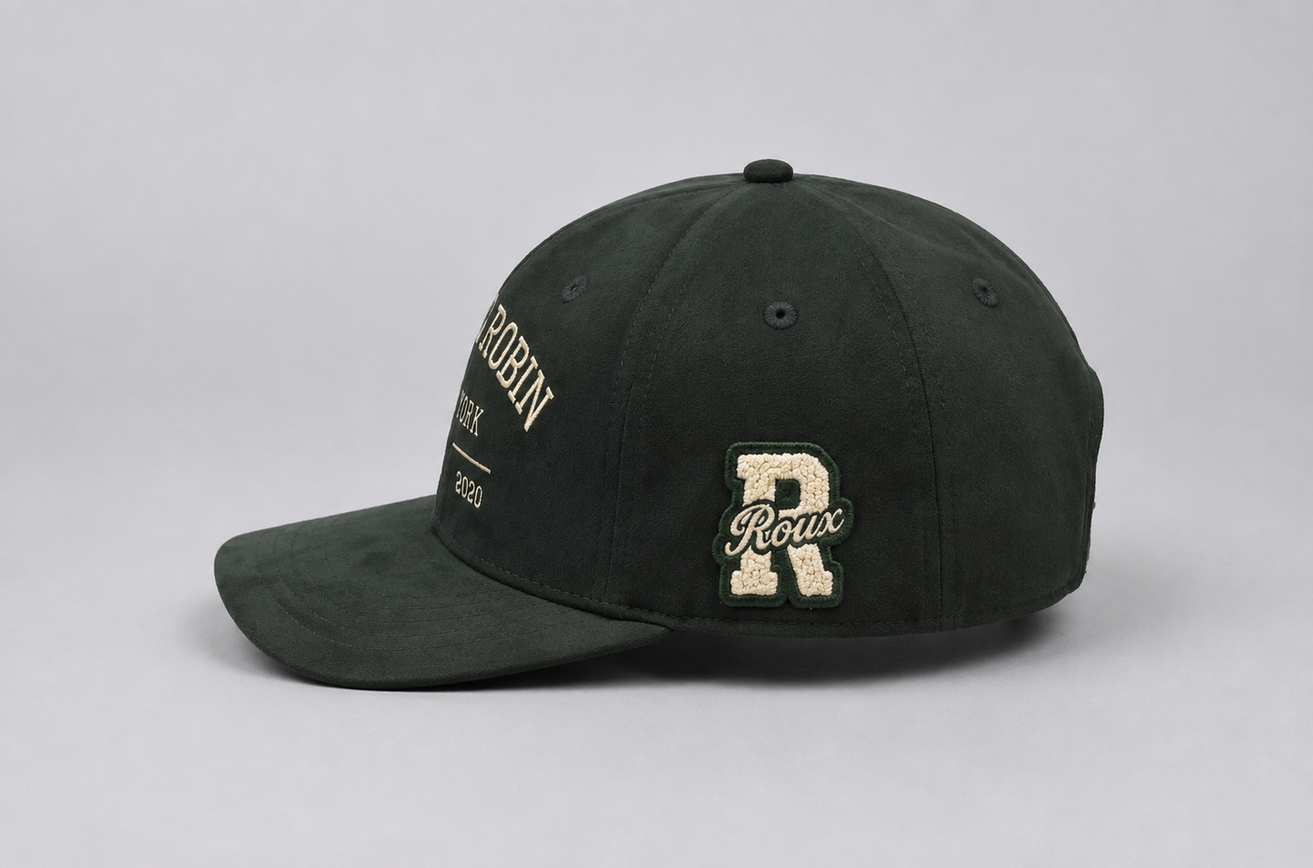 Preorder-Central Park Green Suede Hat